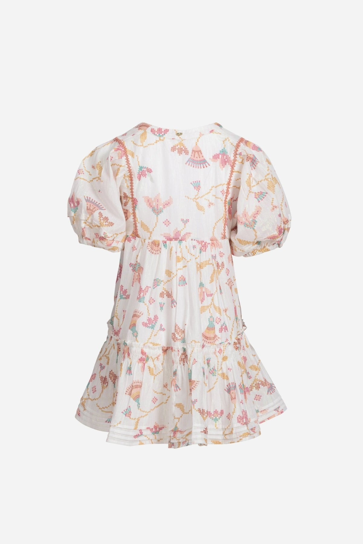 Mini Dress Aria for girls - Pink Ylang Ylang - 2