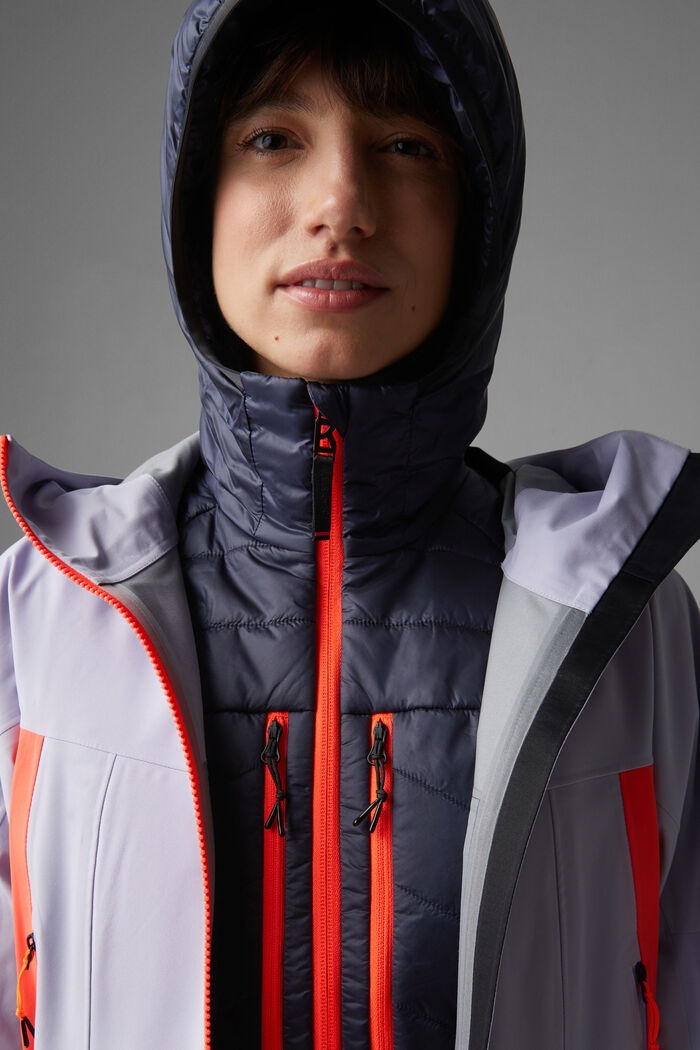 Lea Quilted vest in Navy blue - 6