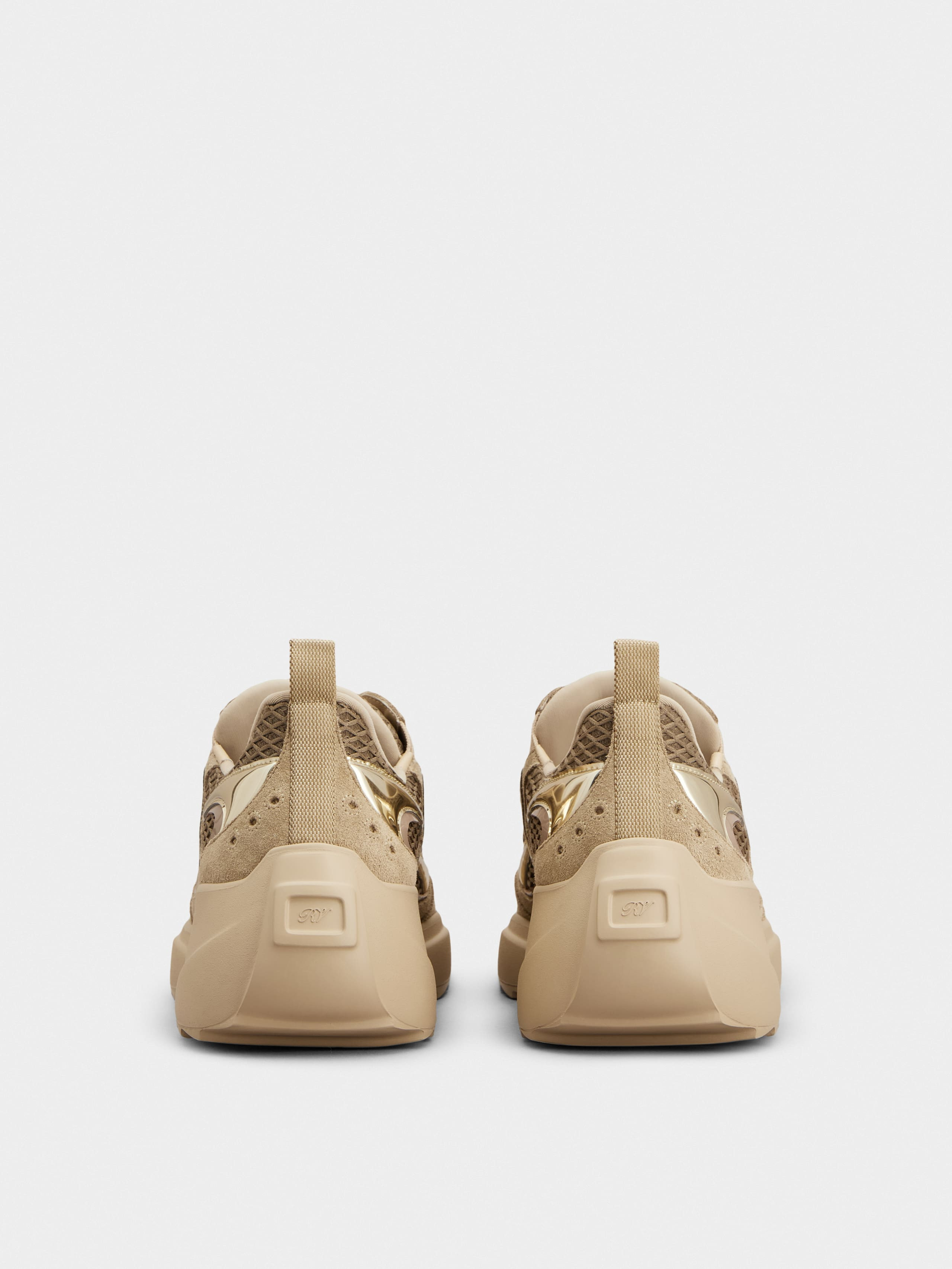 Viv' on the Run Sneakers in suede and fabric - 5