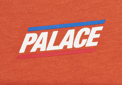 PALACE BASICALLY A T-SHIRT BURNT ORANGE outlook