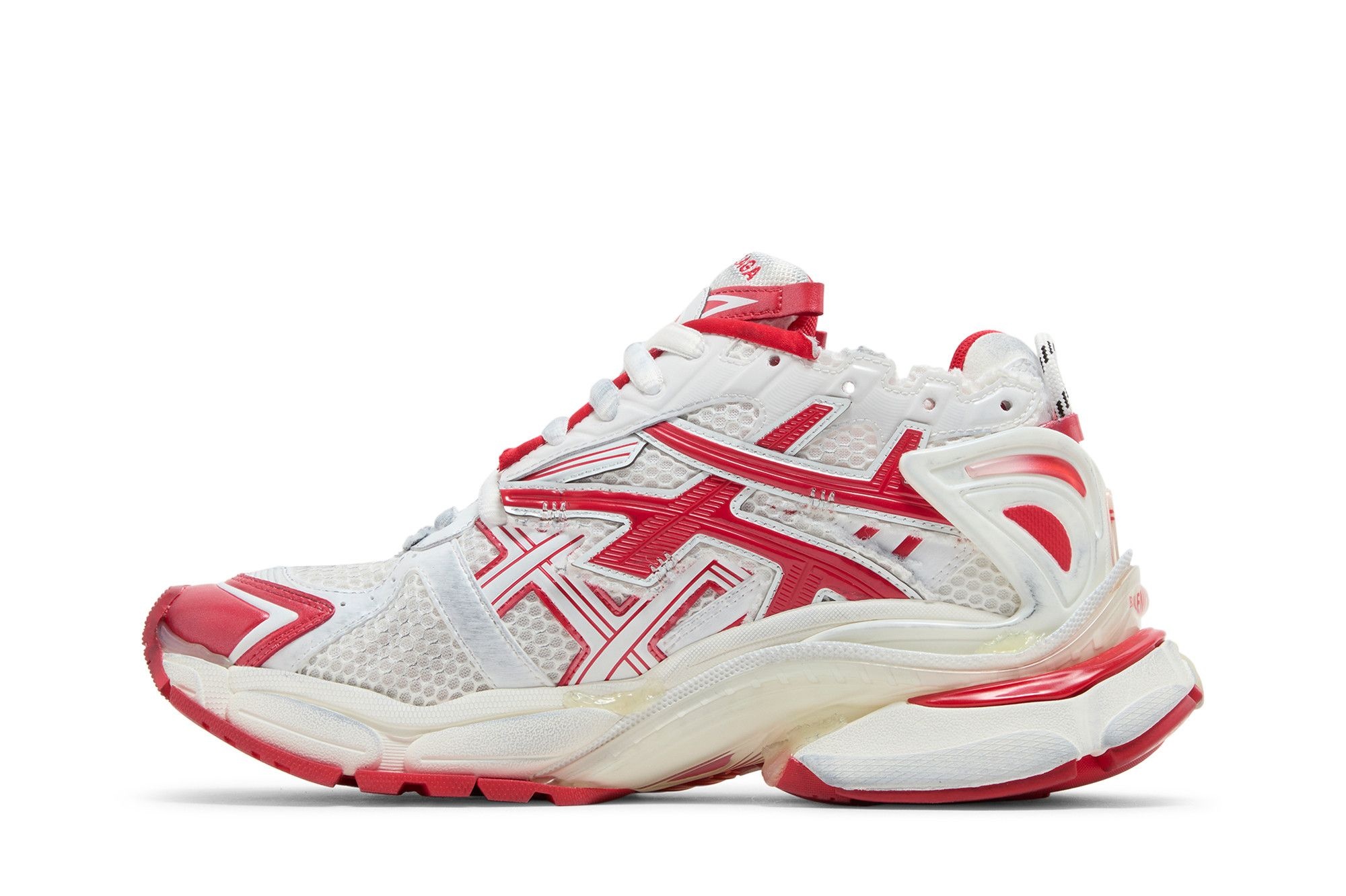 Balenciaga Runner Sneaker 'White Red' - 3
