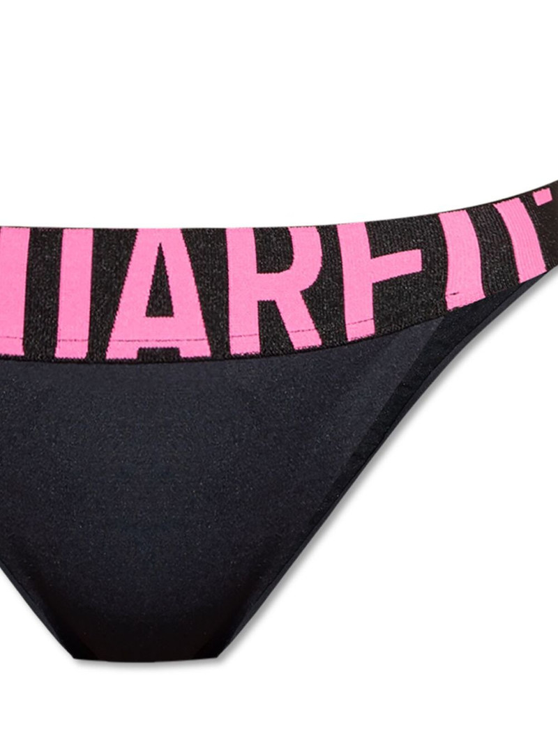 DSQUARED2 logo-waistband bikini bottoms outlook
