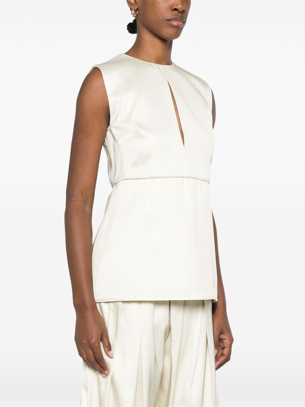 Jil Sander twill top - J01NC0161J65112 | REVERSIBLE
