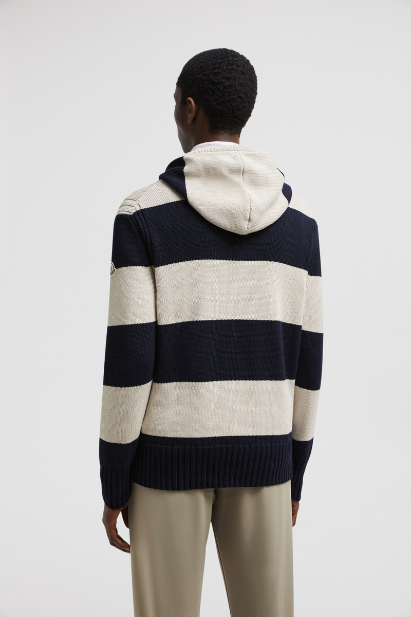 Striped Cotton Hoodie 5