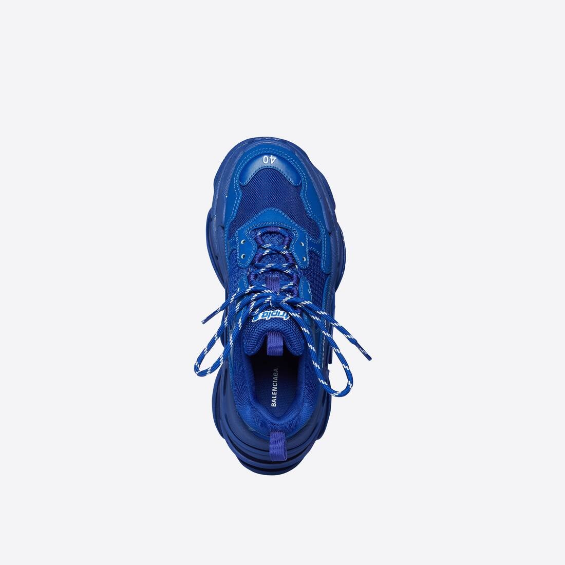 Men's Triple S Sneaker in Indigo - 5