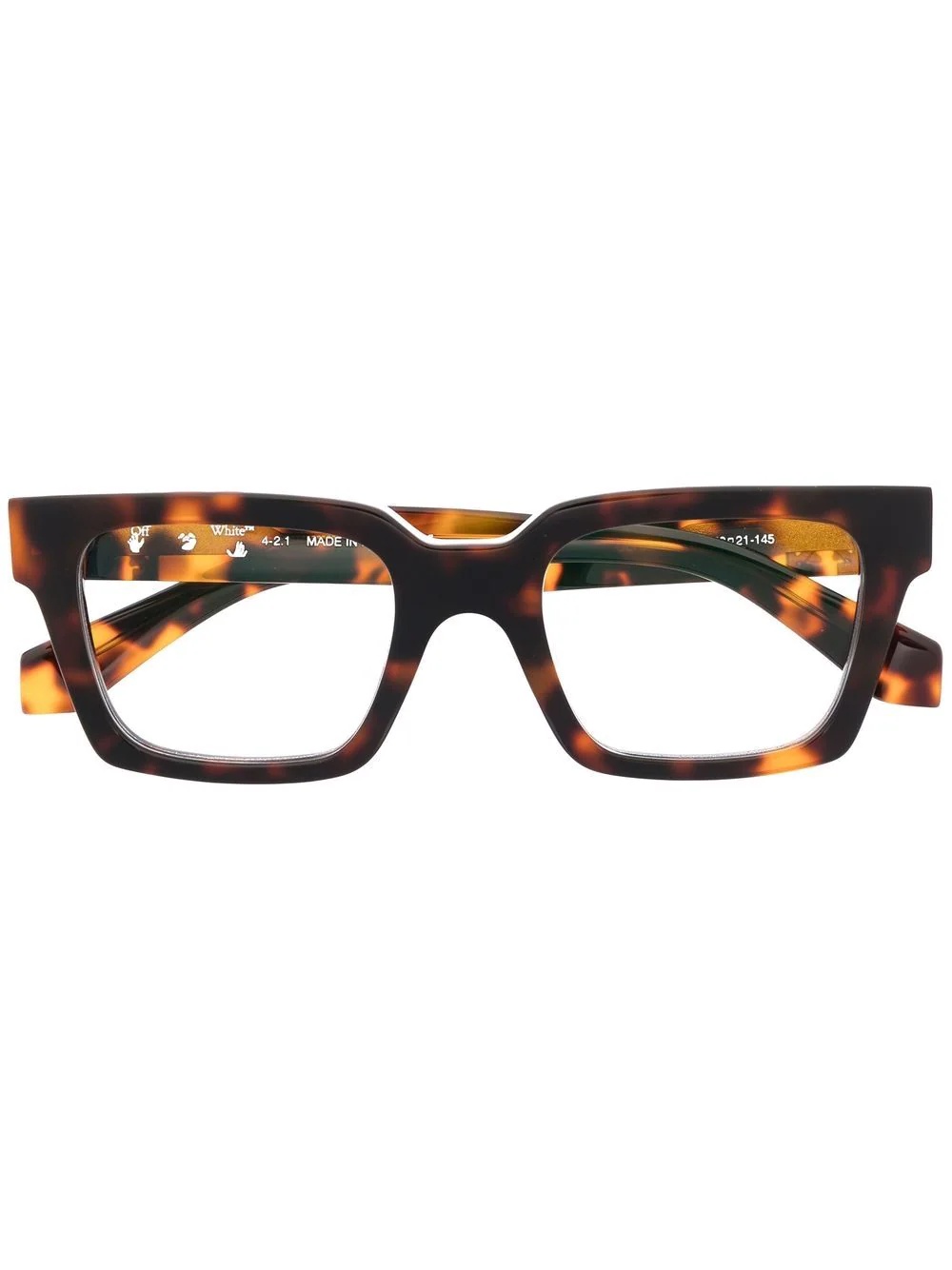 optical square-frame glasses - 1