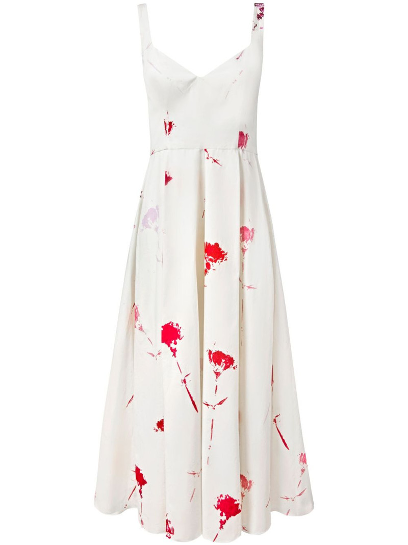 floral-print midi dress 1