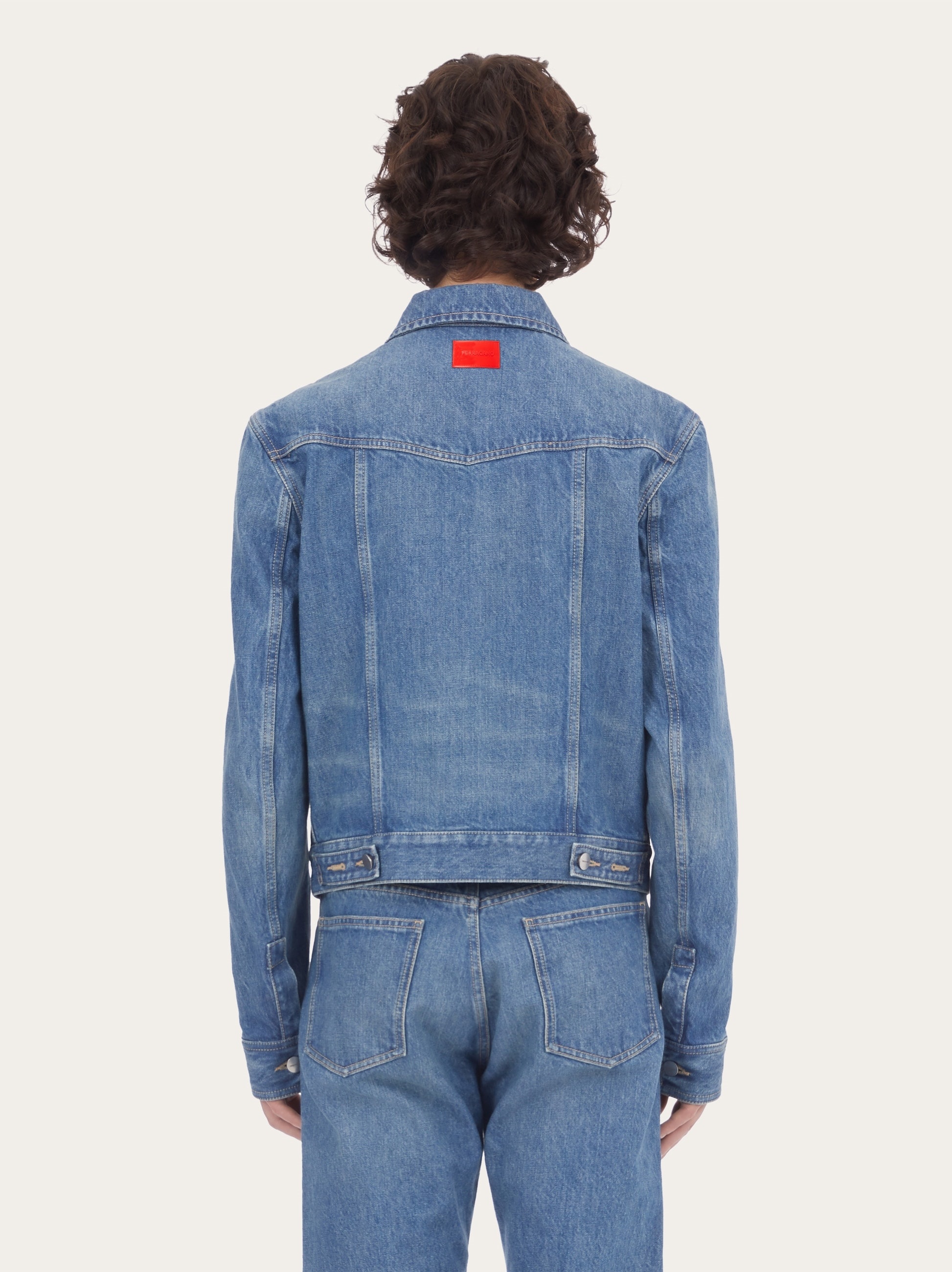 Washed denim jacket - 3