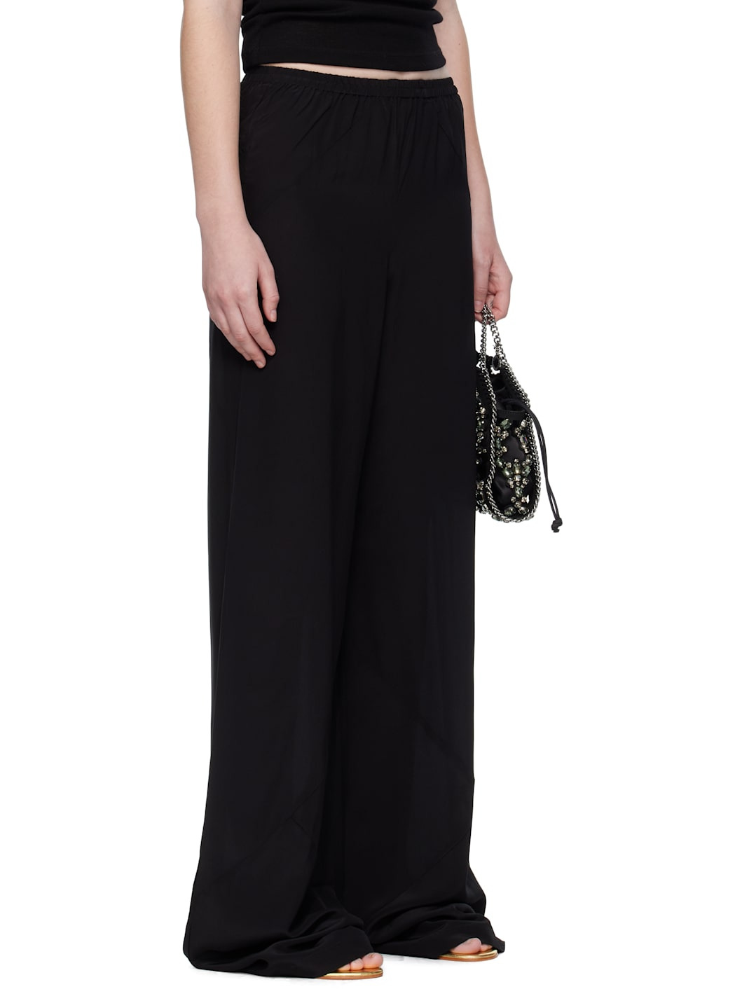 Black Elemental Bias Lounge Pants - 2