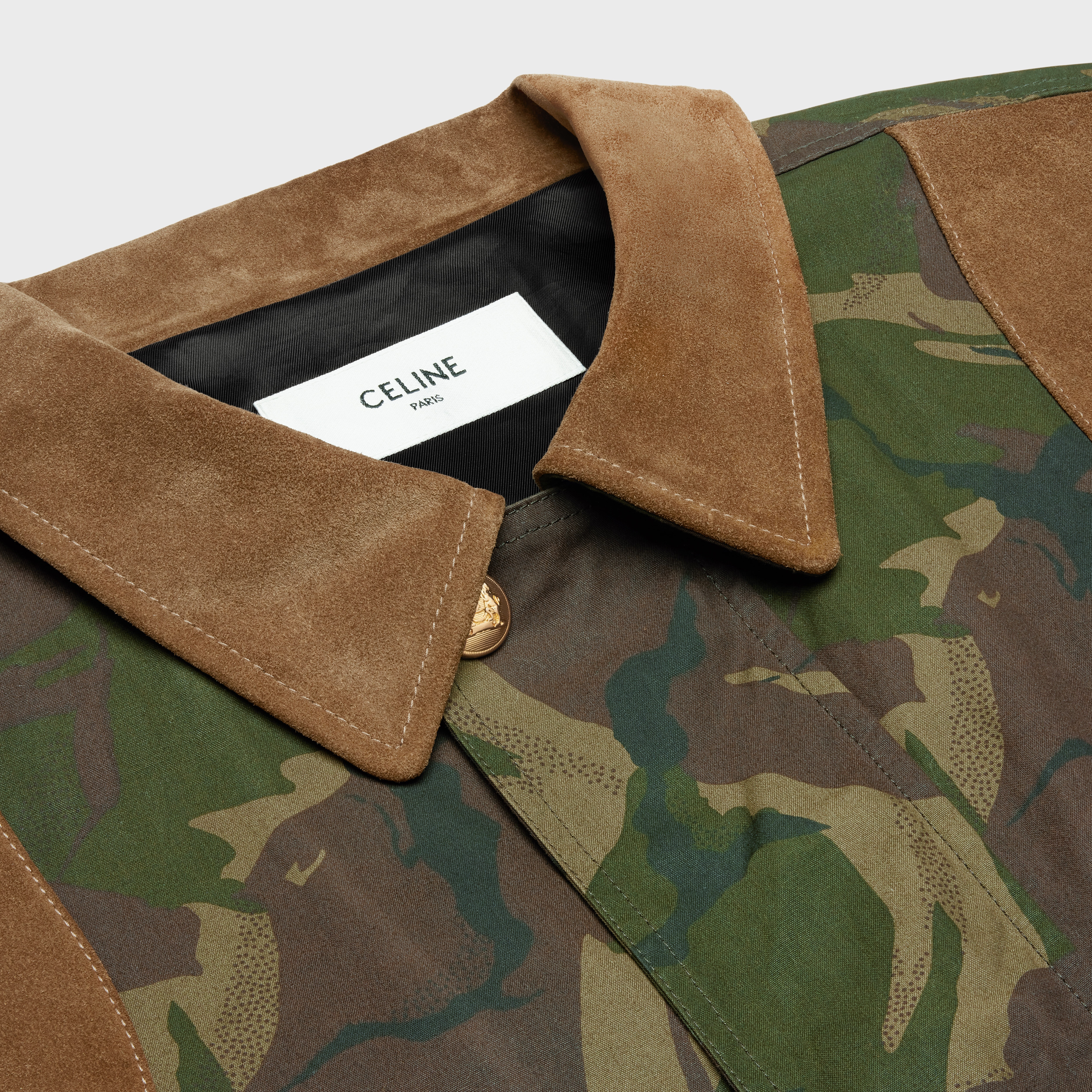 HUNTING PARKA IN WAXED FABRIC - 3