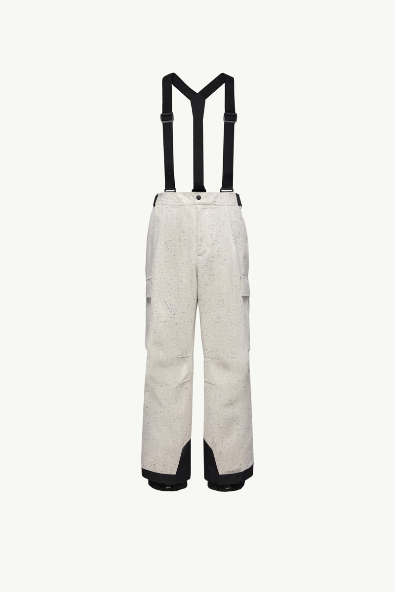 Technical Wool Padded Ski Bib 1