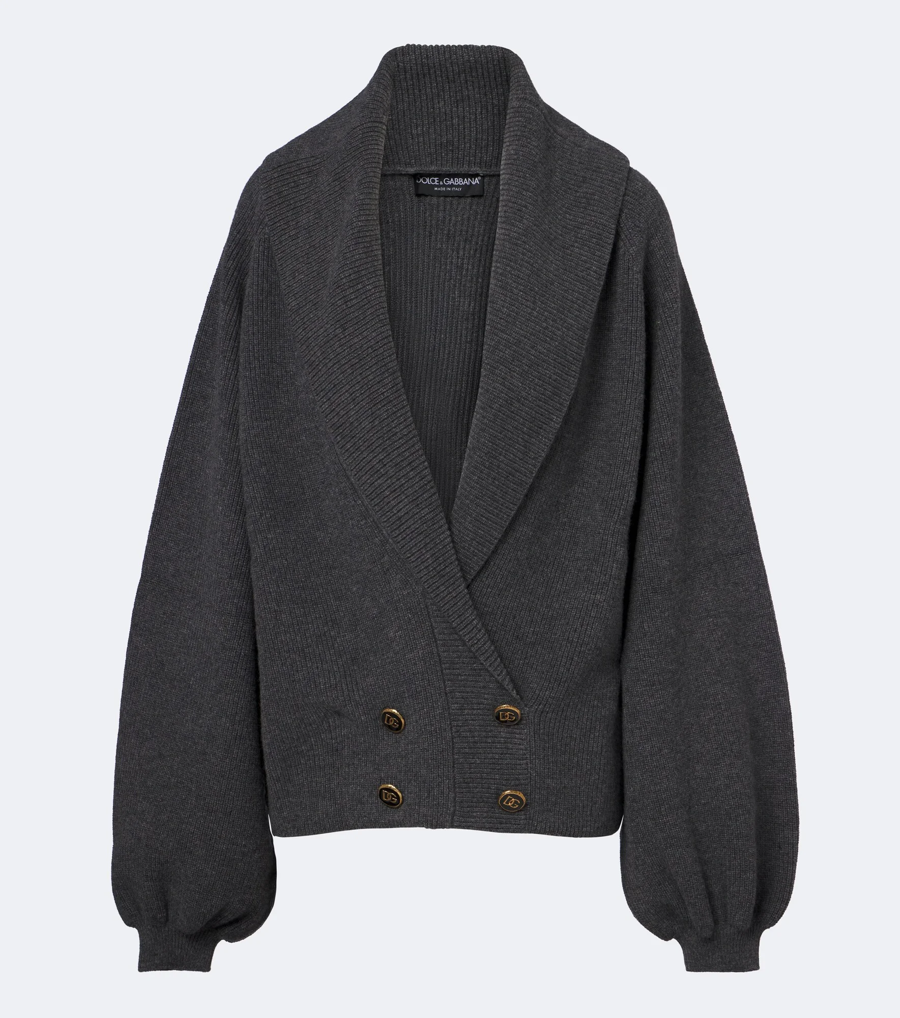 Embellished virgin wool cardigan - 1