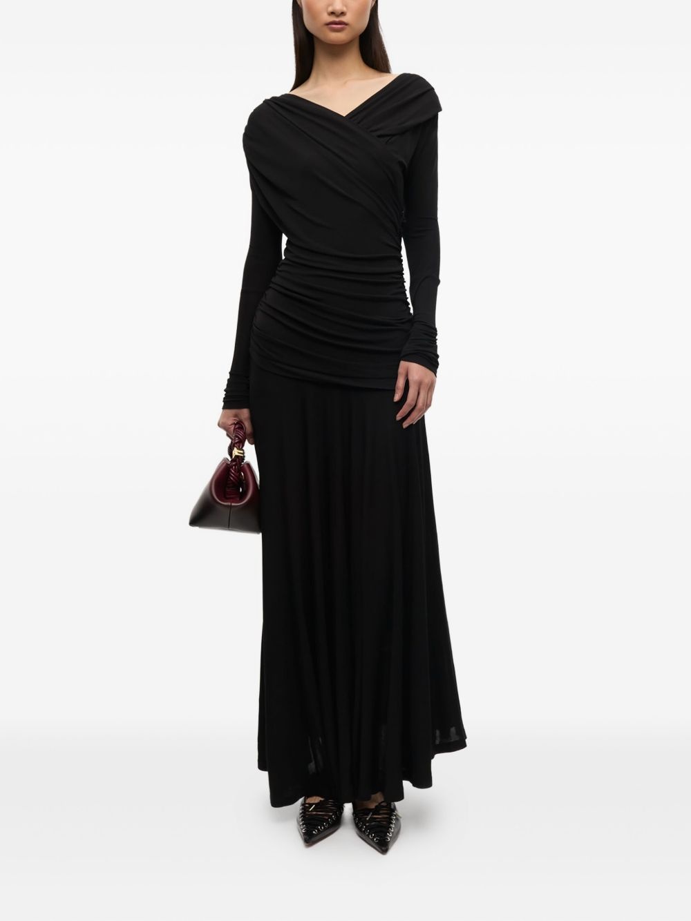 jersey maxi dress - 2