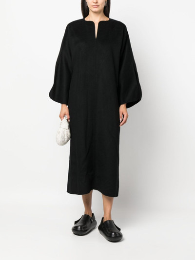 BY MALENE BIRGER Cais long-sleeve wool midi dress outlook