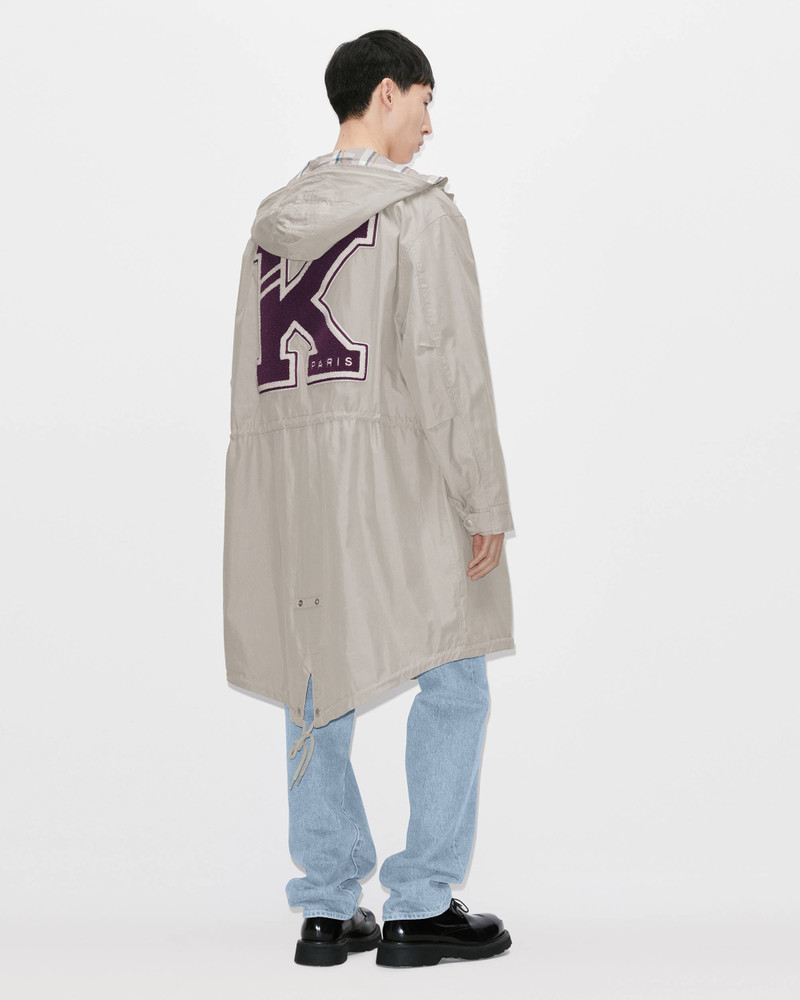 'Varsity' mid-length parka 3