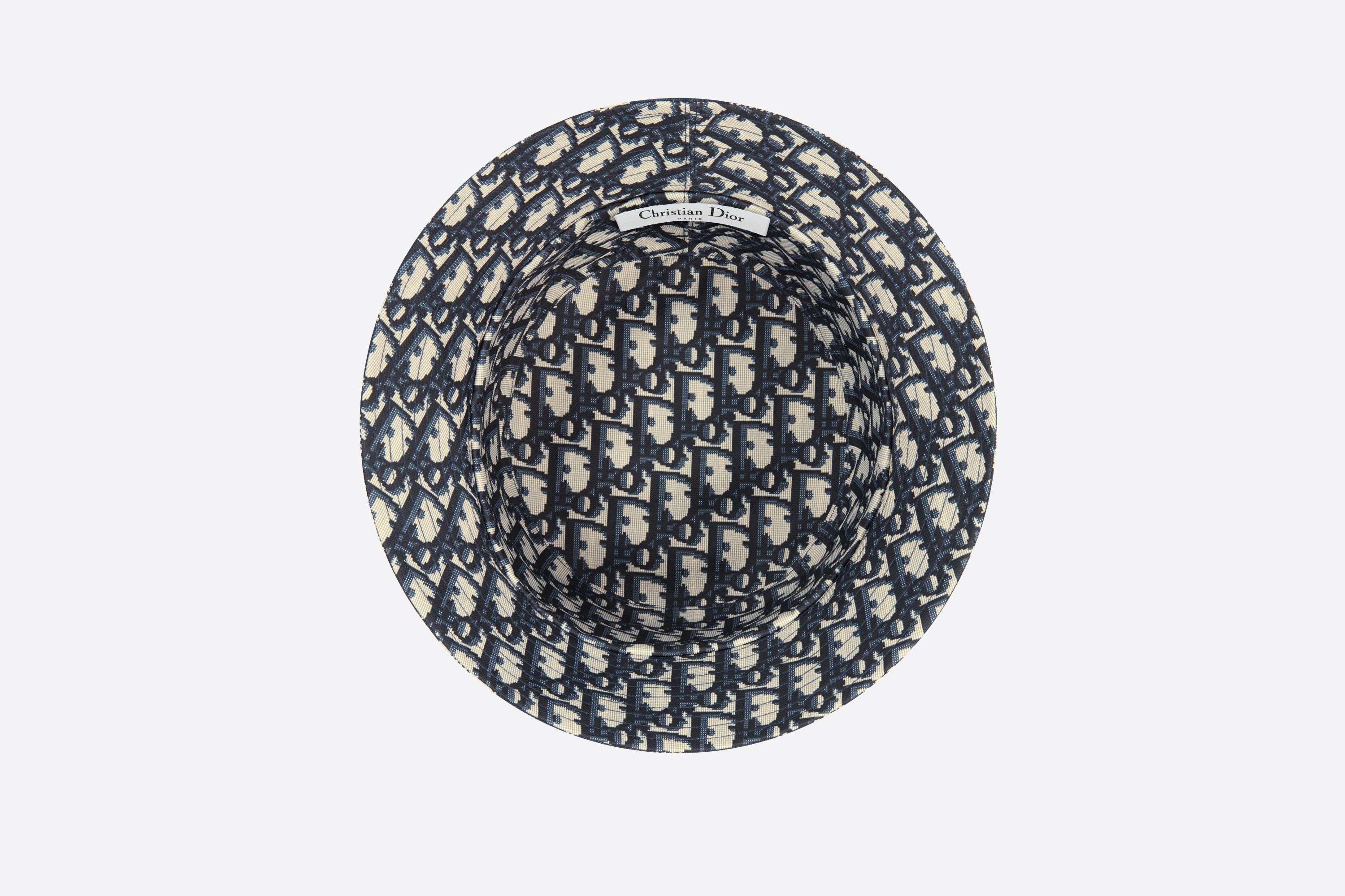 Reversible Check'n'Dior Pop Small Brim Bucket Hat - 4