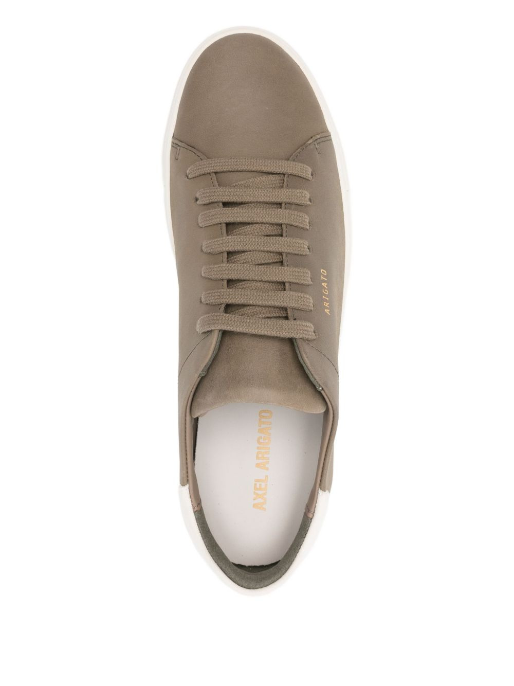 Clean 90 leather lace-up sneakers - 4