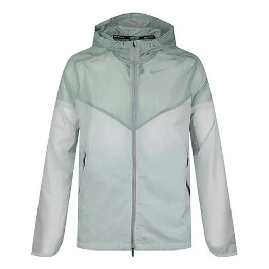 Nike WINDRUNNER Woven hooded Running Jacket Mint Green CK6342-321 - 1