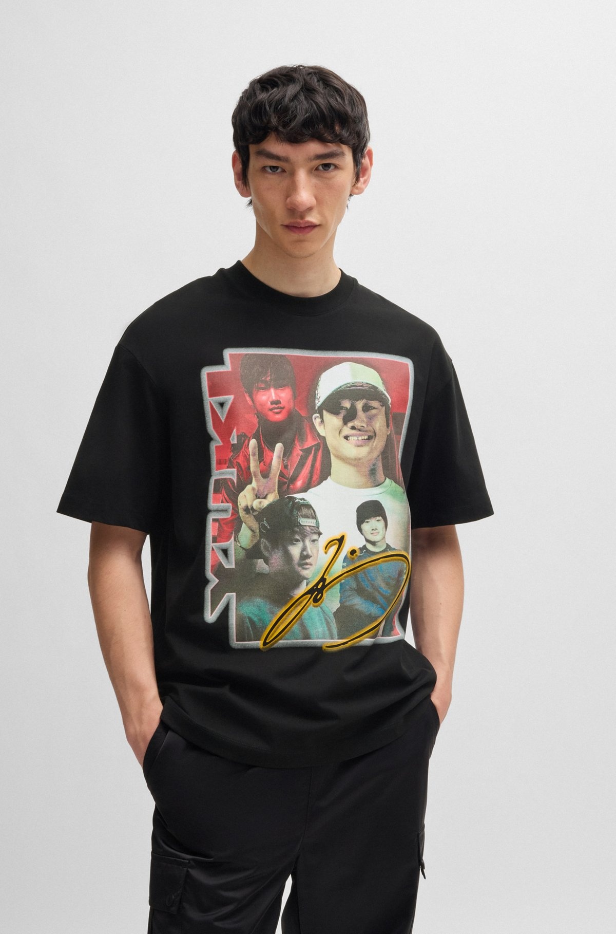 COTTON-JERSEY FANWEAR T-SHIRT WITH SPECIAL ARTWORK AND BRANDING - 2