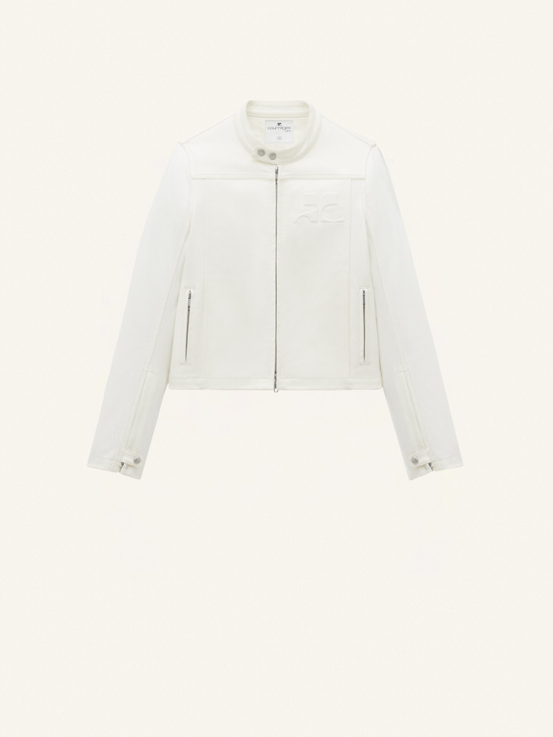 ICONIC DENIM BIKER JACKET 1