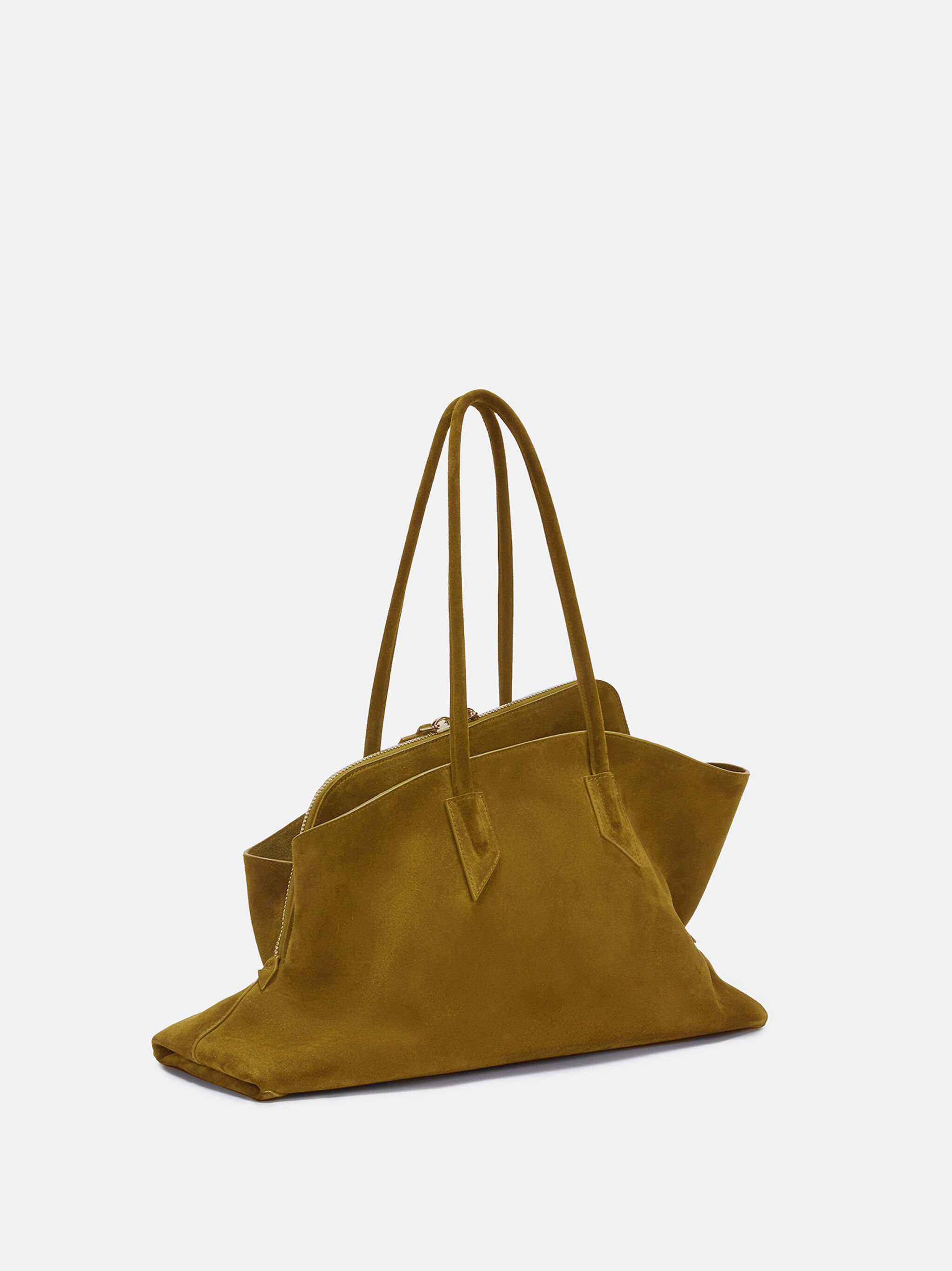 ''LA PASSEGGIATA MEDIUM'' KHAKI TOP HANDLE - 3