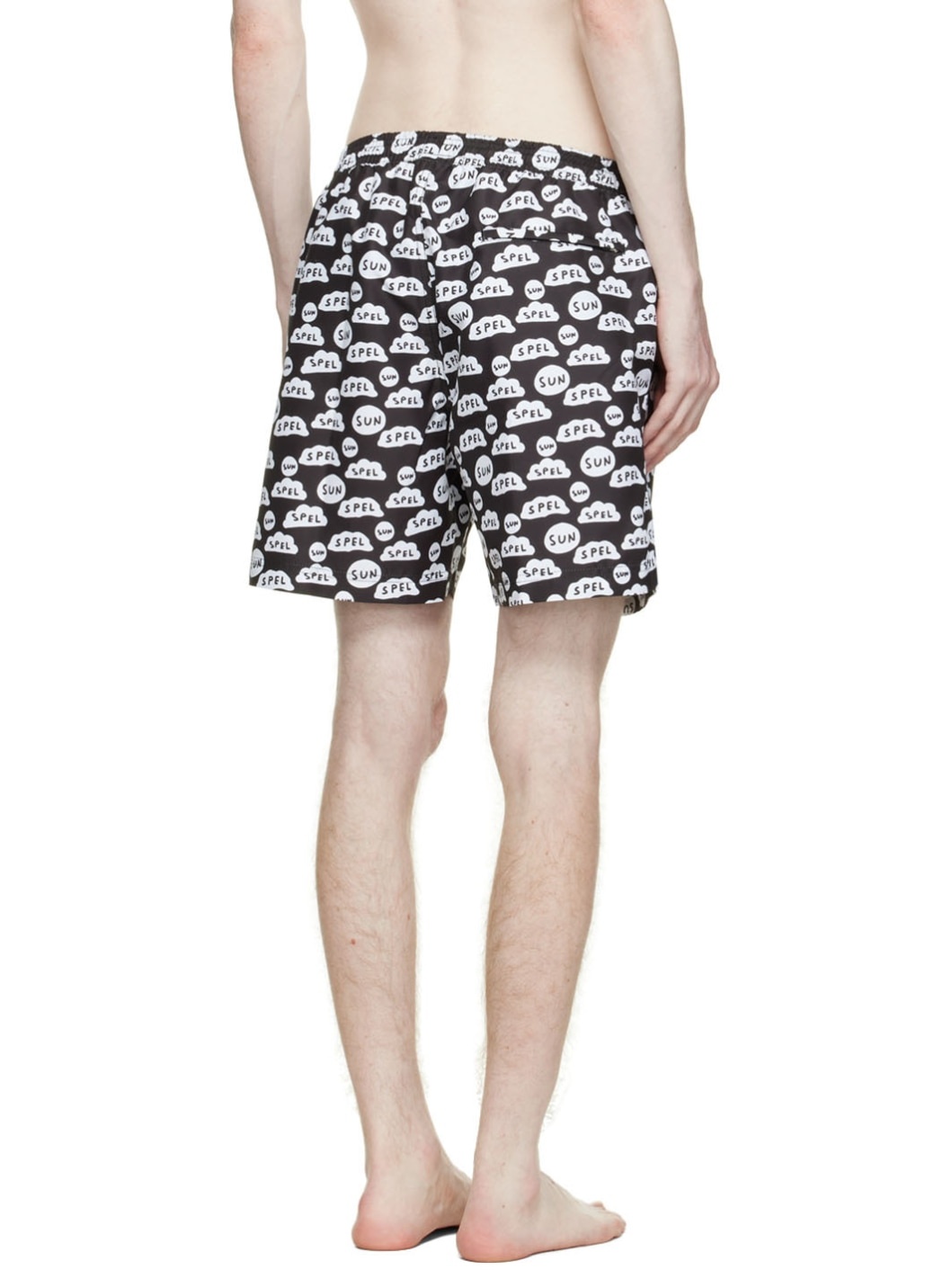 SSENSE Exclusive Black Swim Shorts - 3