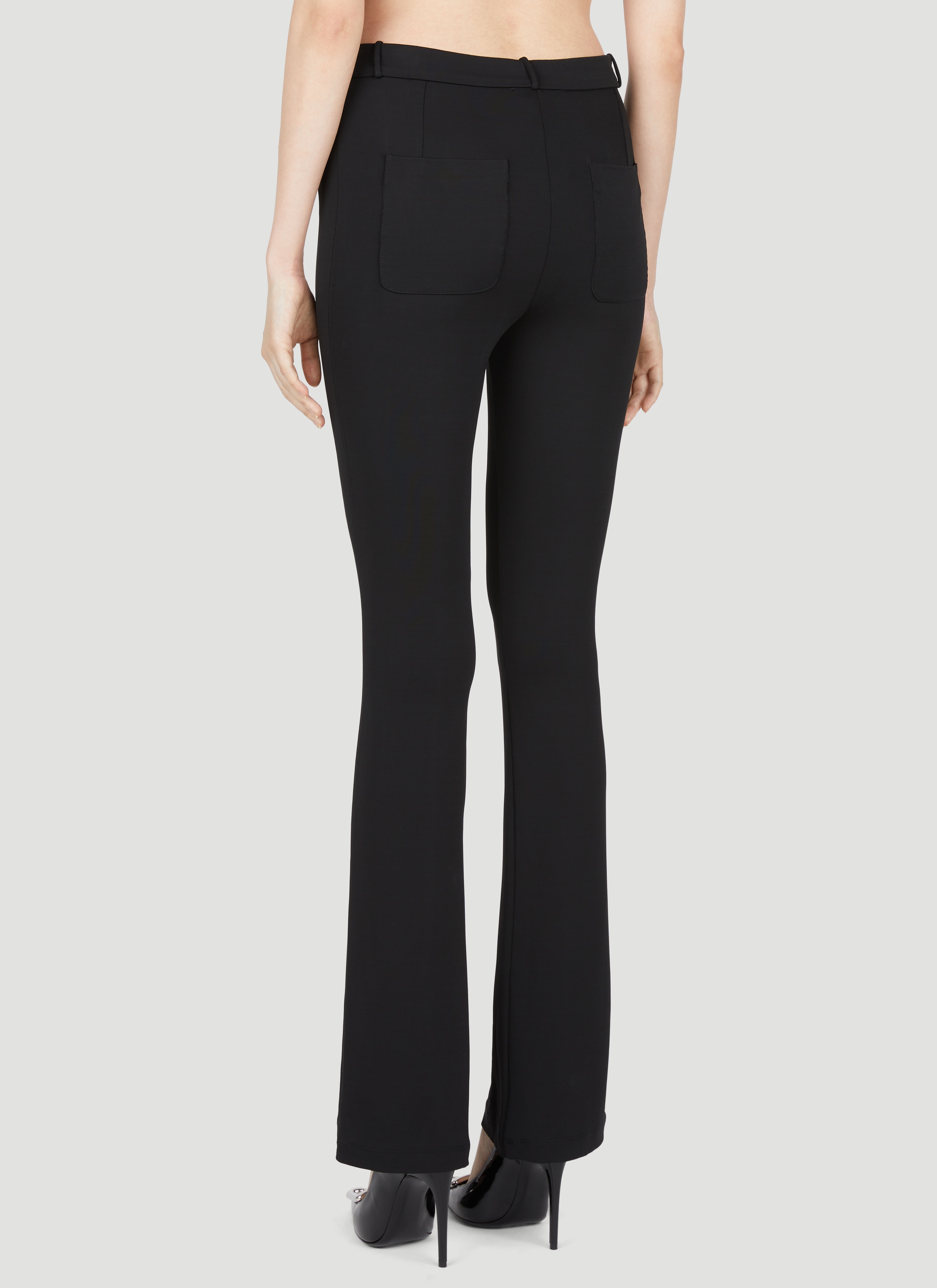 Flare Button Pants - 4