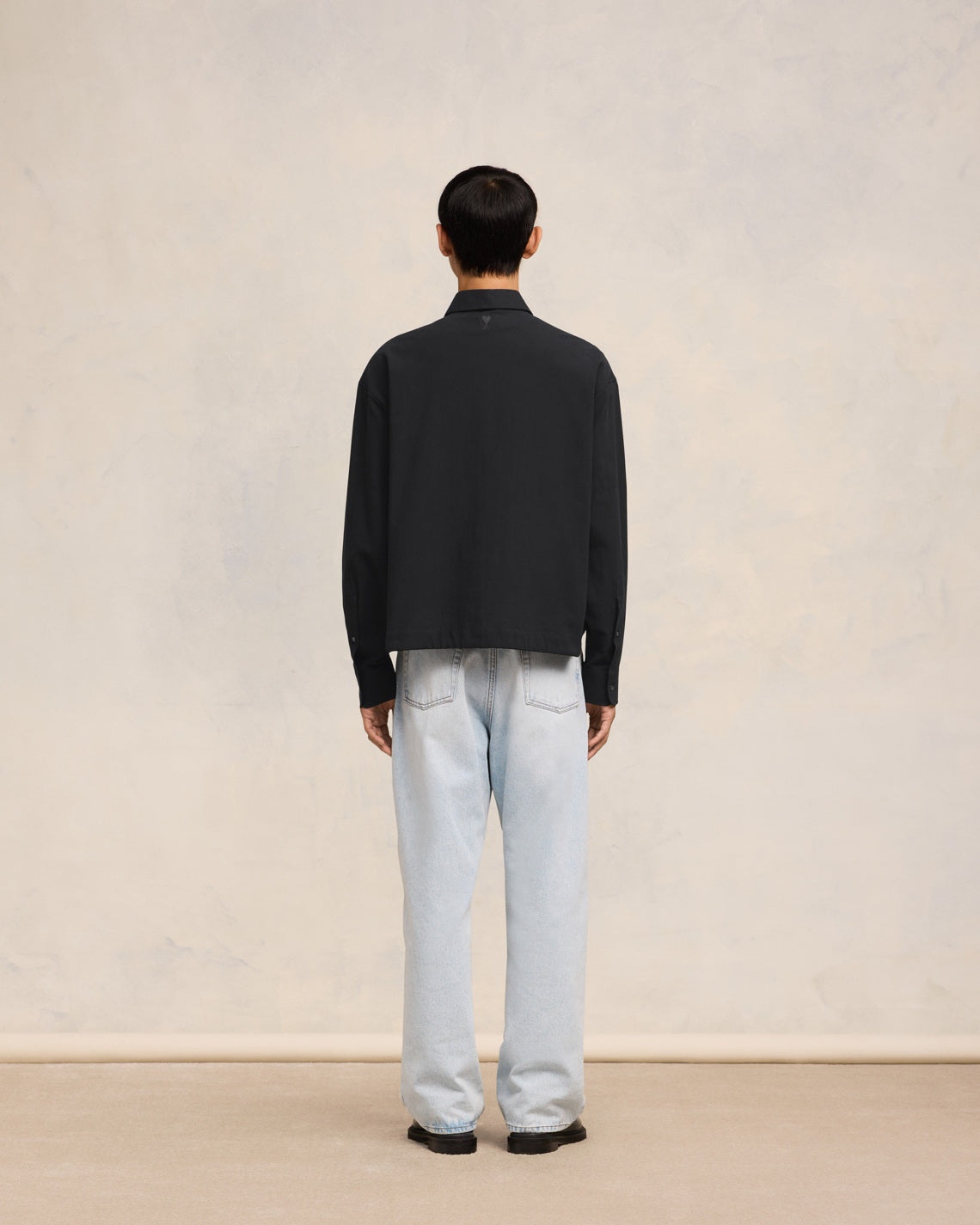 LONG SLEEVE DRAWSTRING SHIRT - 5