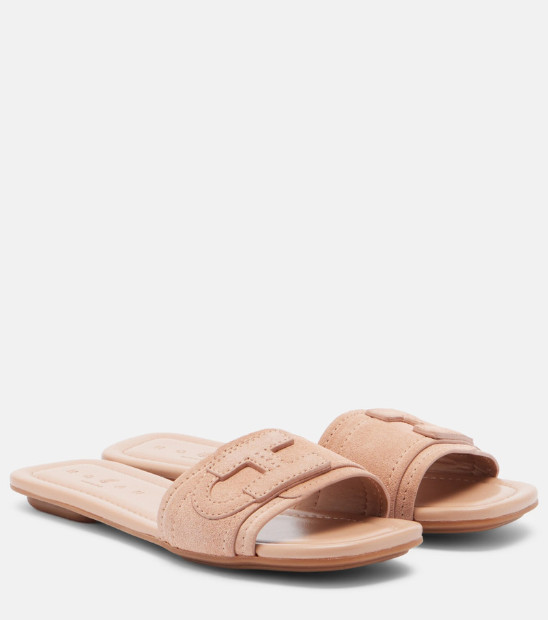 H685 suede slides 1
