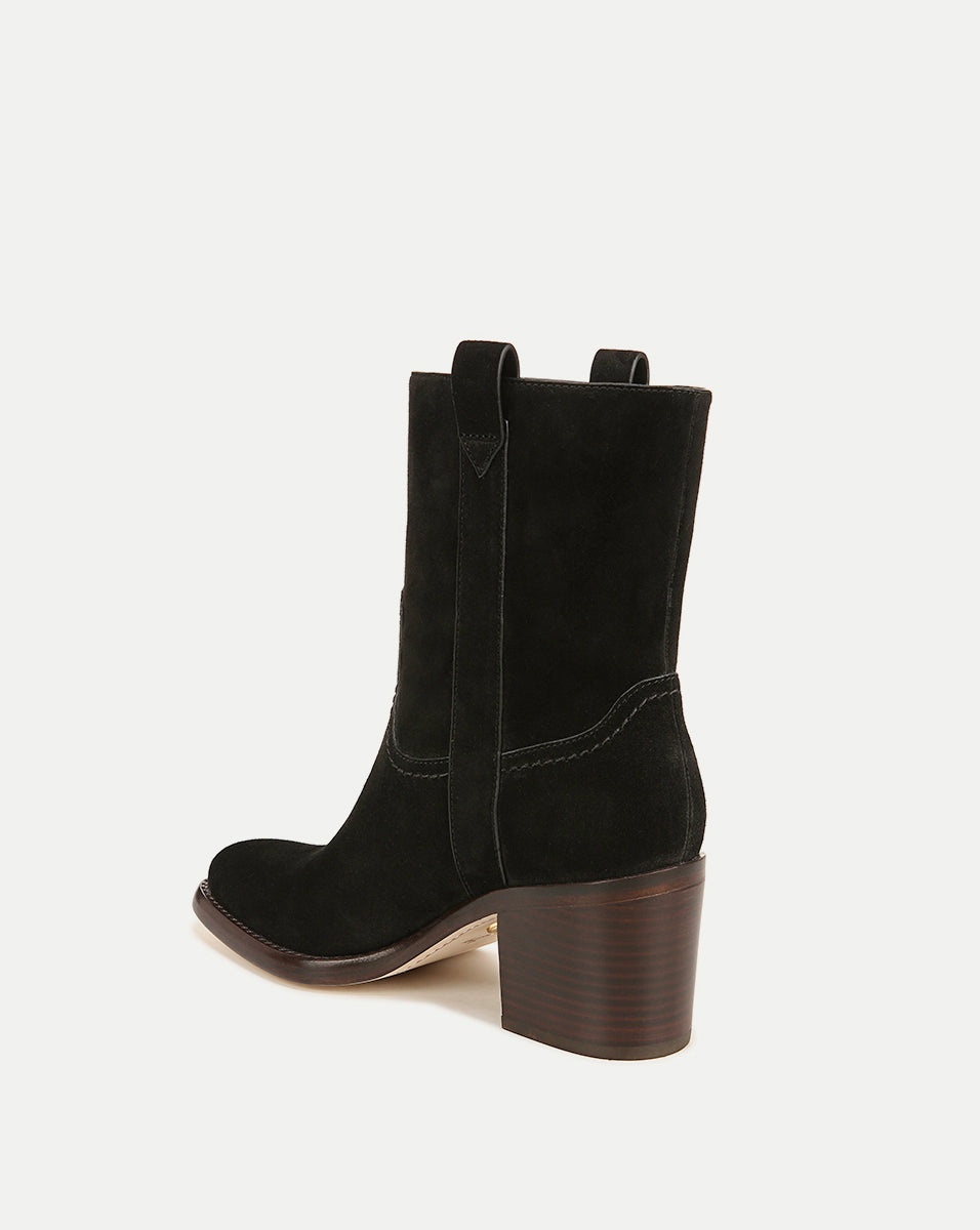 CARMEN SUEDE BOOTIE - 4
