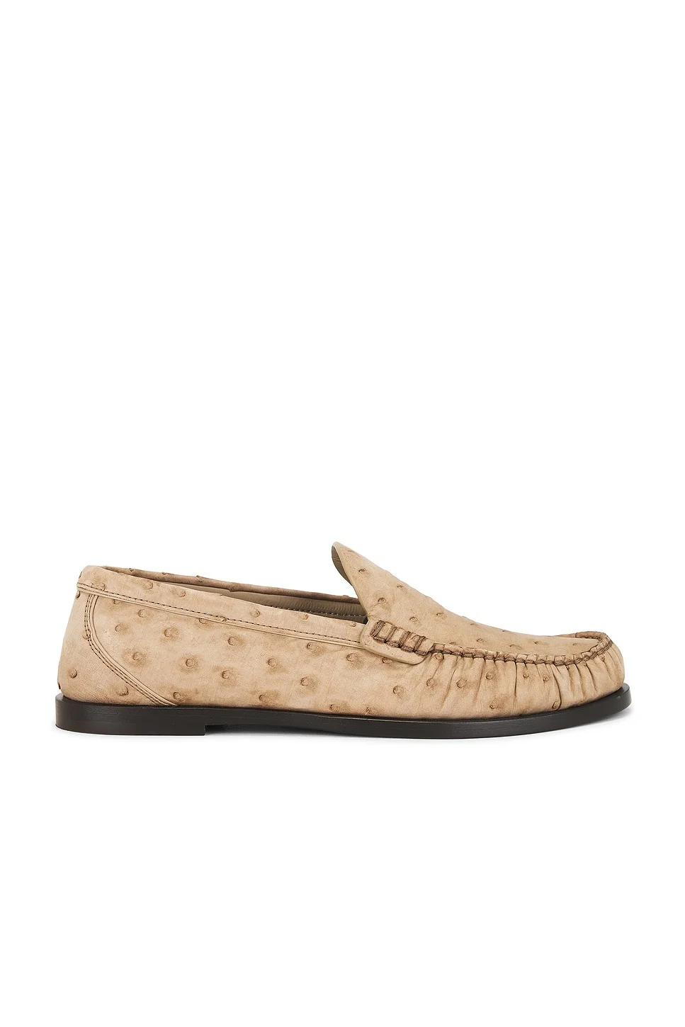 Ostrich Leather Loafer - 1
