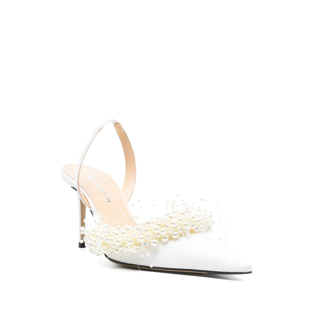Mach & Mach White Pumps Women - 4