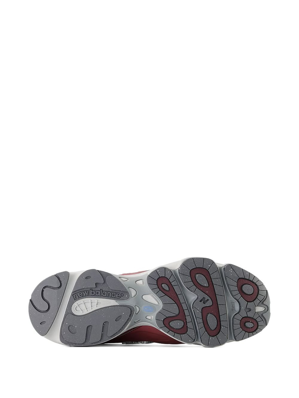 1000 "Monarch Burgandy" sneakers - 5