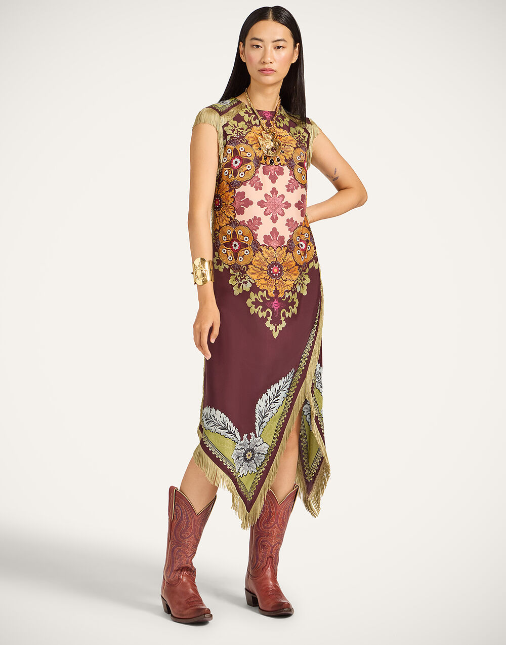 Scarf Dress - 6