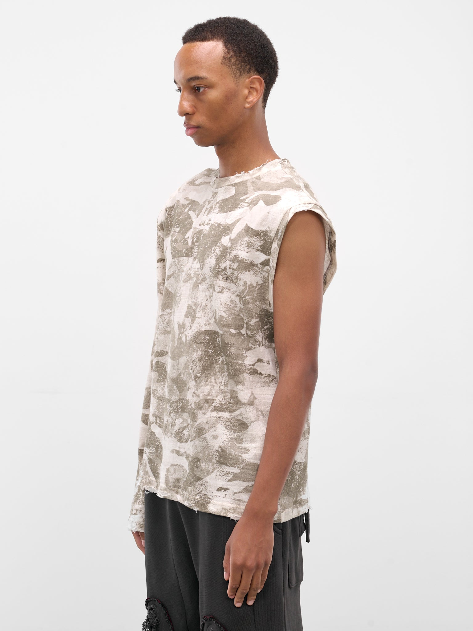 Khaki Camo One-Arm Long Sleeve - 2