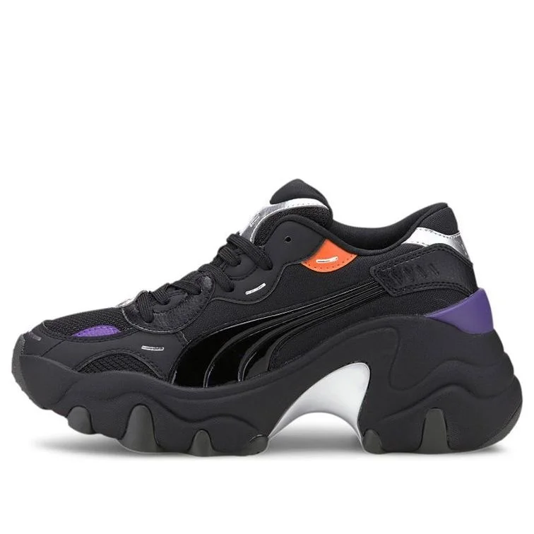 (WMNS) PUMA Pulsar Wedge 'Tech Glam - Black' 373939-02 - 1