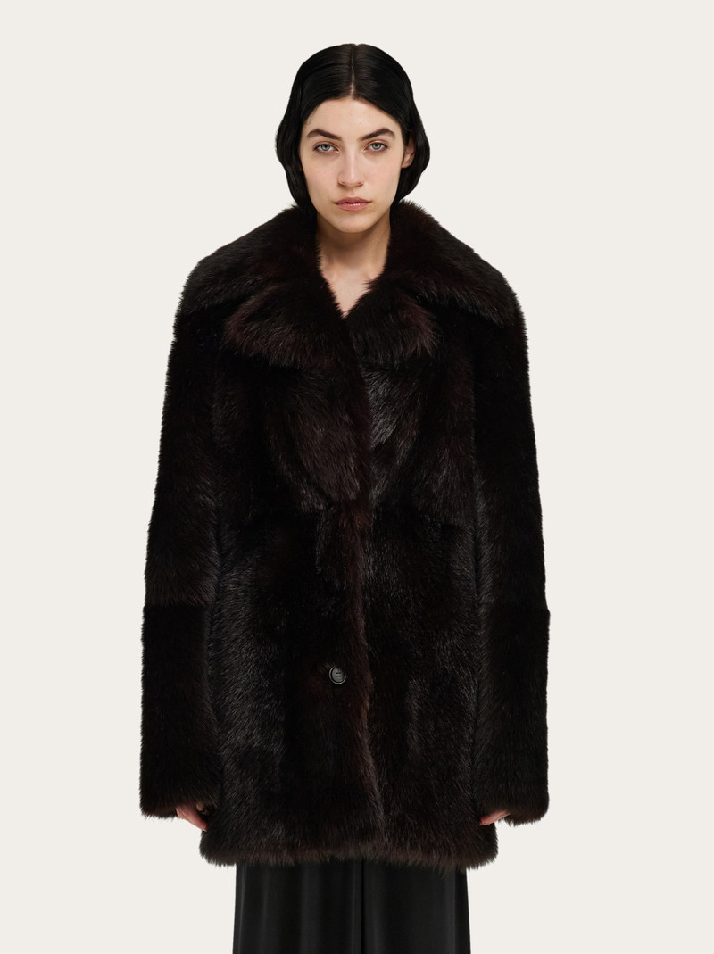 FERRAGAMO Shearling coat outlook