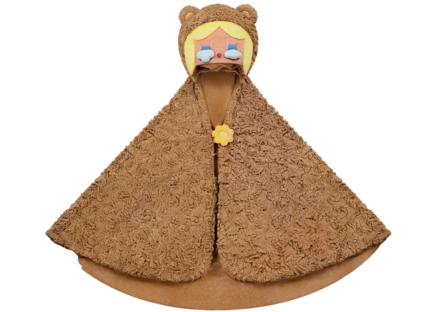 Pop Mart POP BEAN Fluffy & Cozy Series CRYBABY Blanket - 1