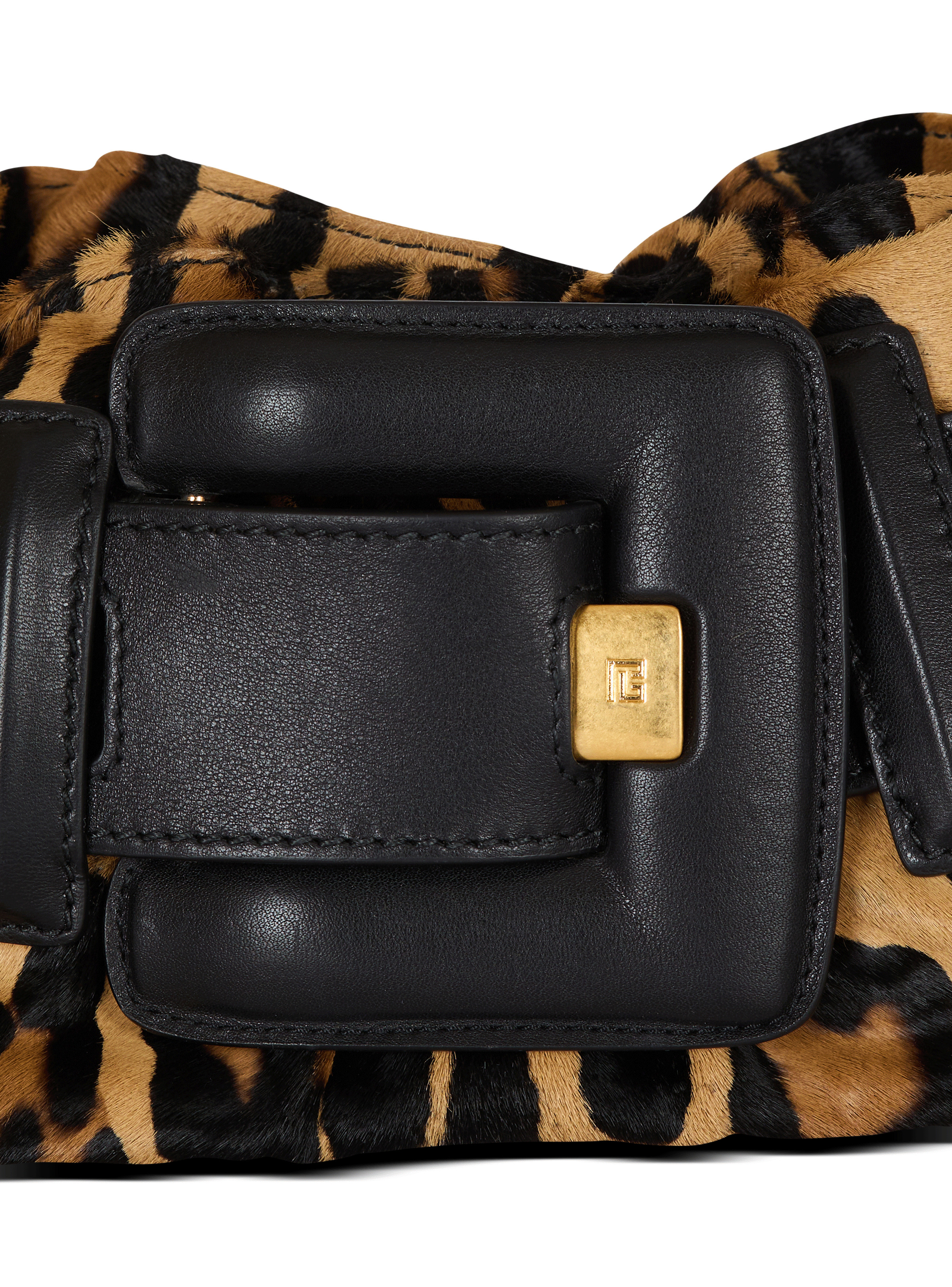 Anthem Mini ponyskin-style leopard print bag - 7