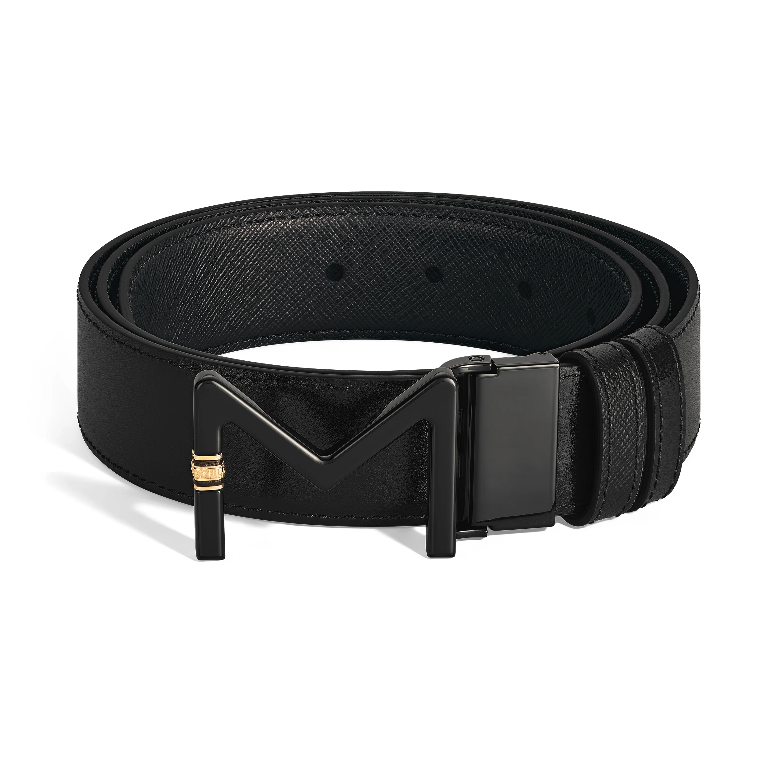 M 35 MM REVERSIBLE BELT IN MEISTERSTÜCK LEATHER - 1
