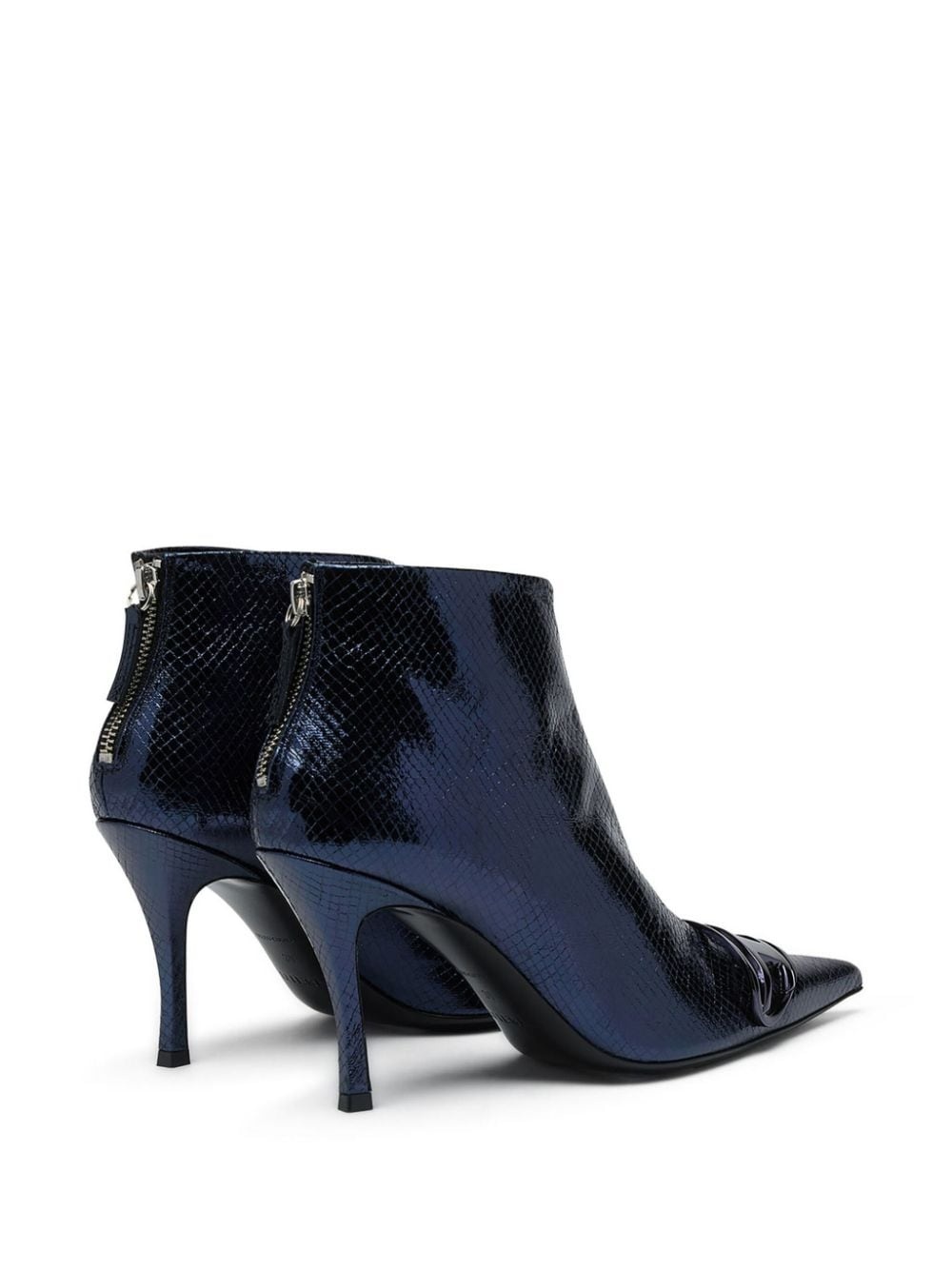 D-Venus 80mm leather ankle boots - 3