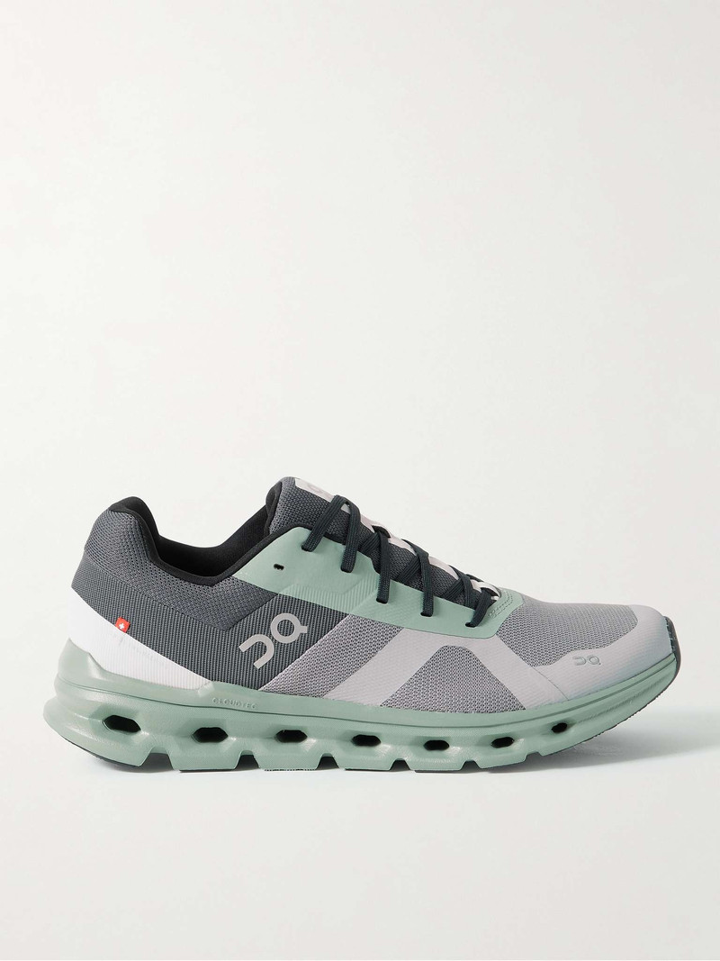 Cloudrunner Rubber-Trimmed Mesh Running Sneakers 1
