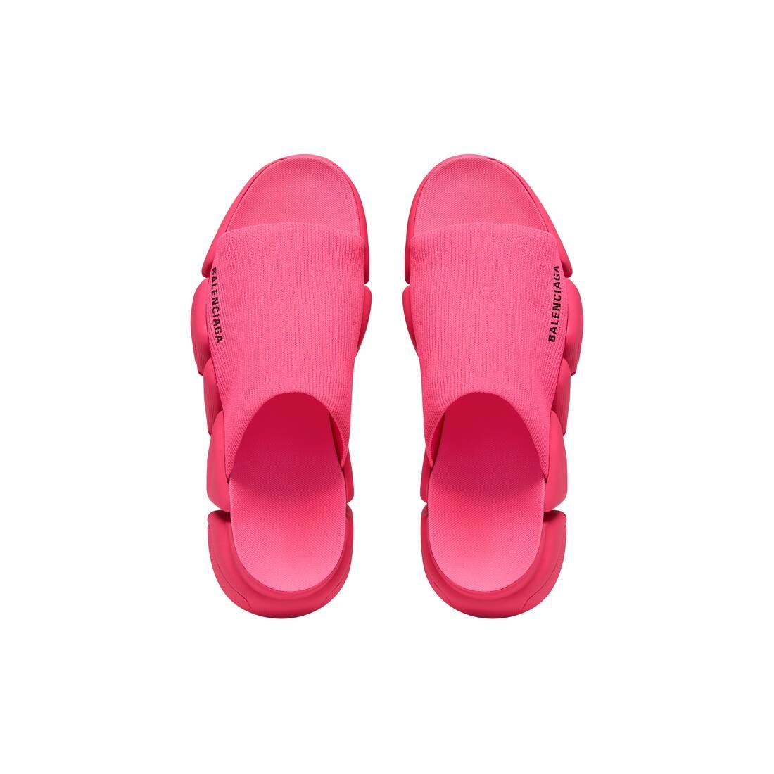 Women's Speed 2.0 Recycled Knit Slide Sandal in Fluo Pink - 5