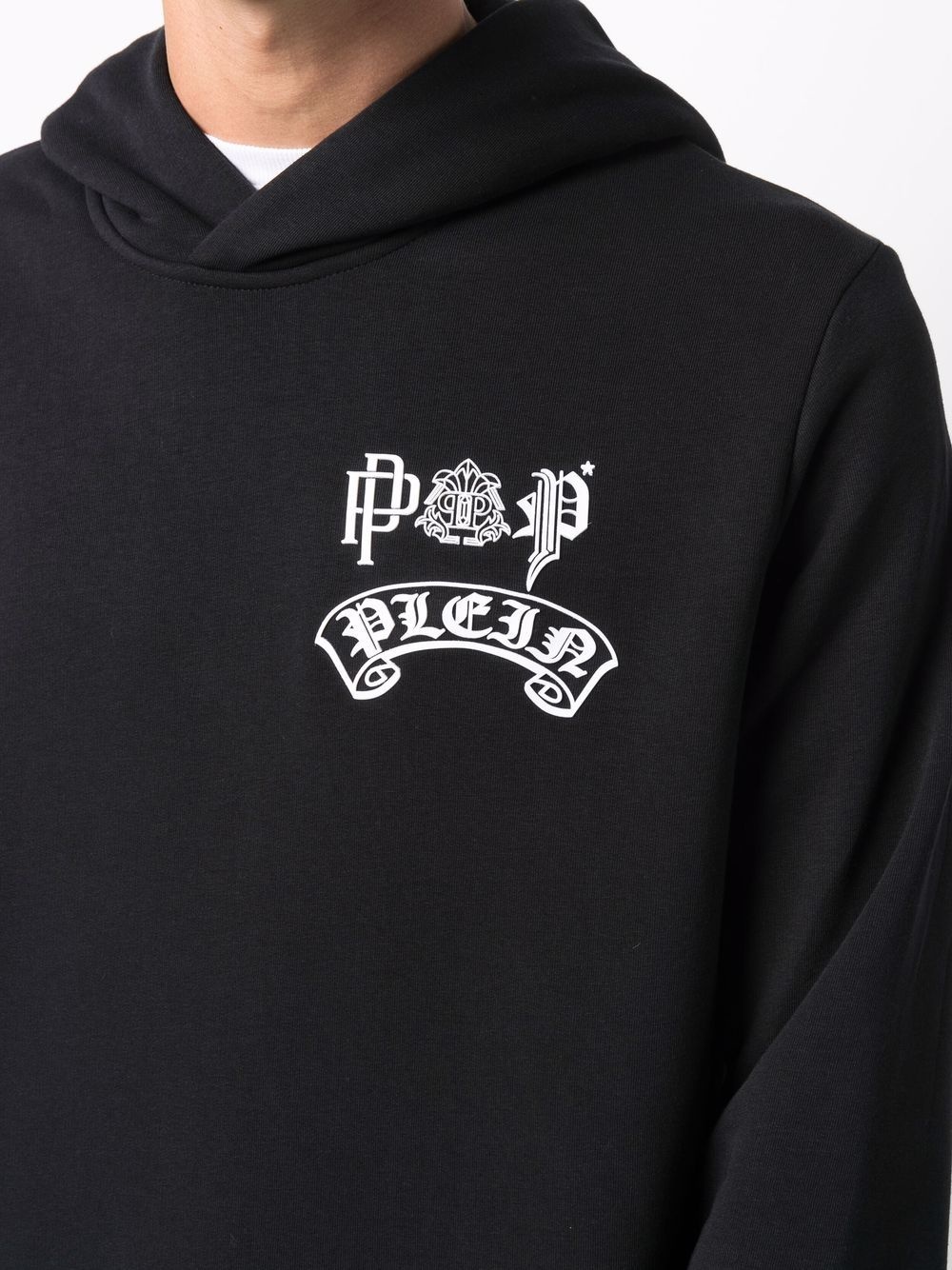 logo-print pullover hoodie - 5