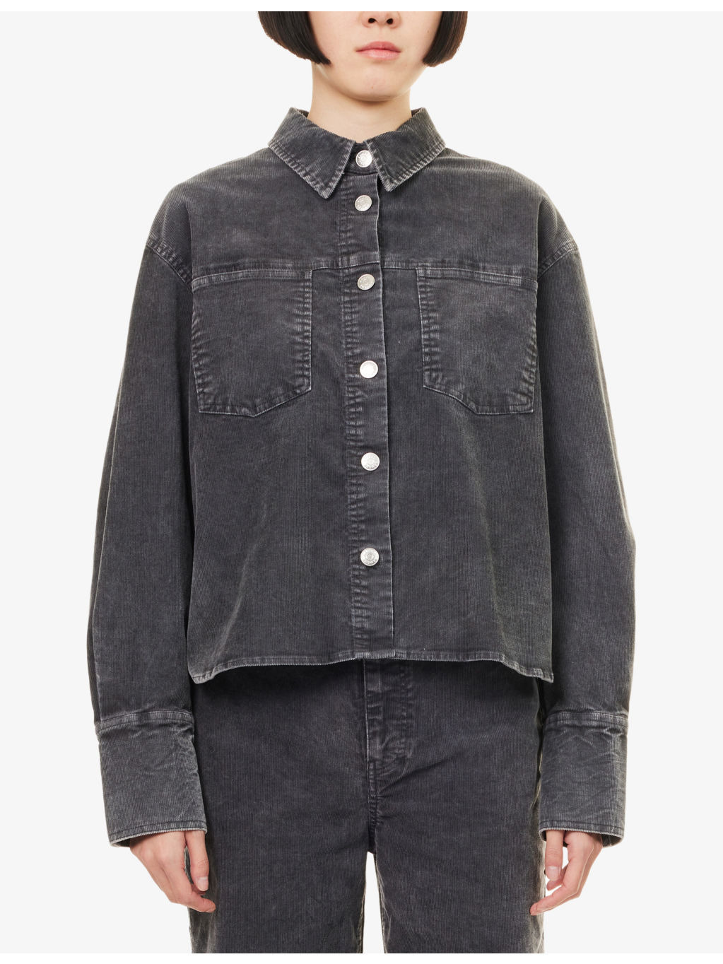 Regular-Fit Sofie Cotton-Corduroy Shirt - 3