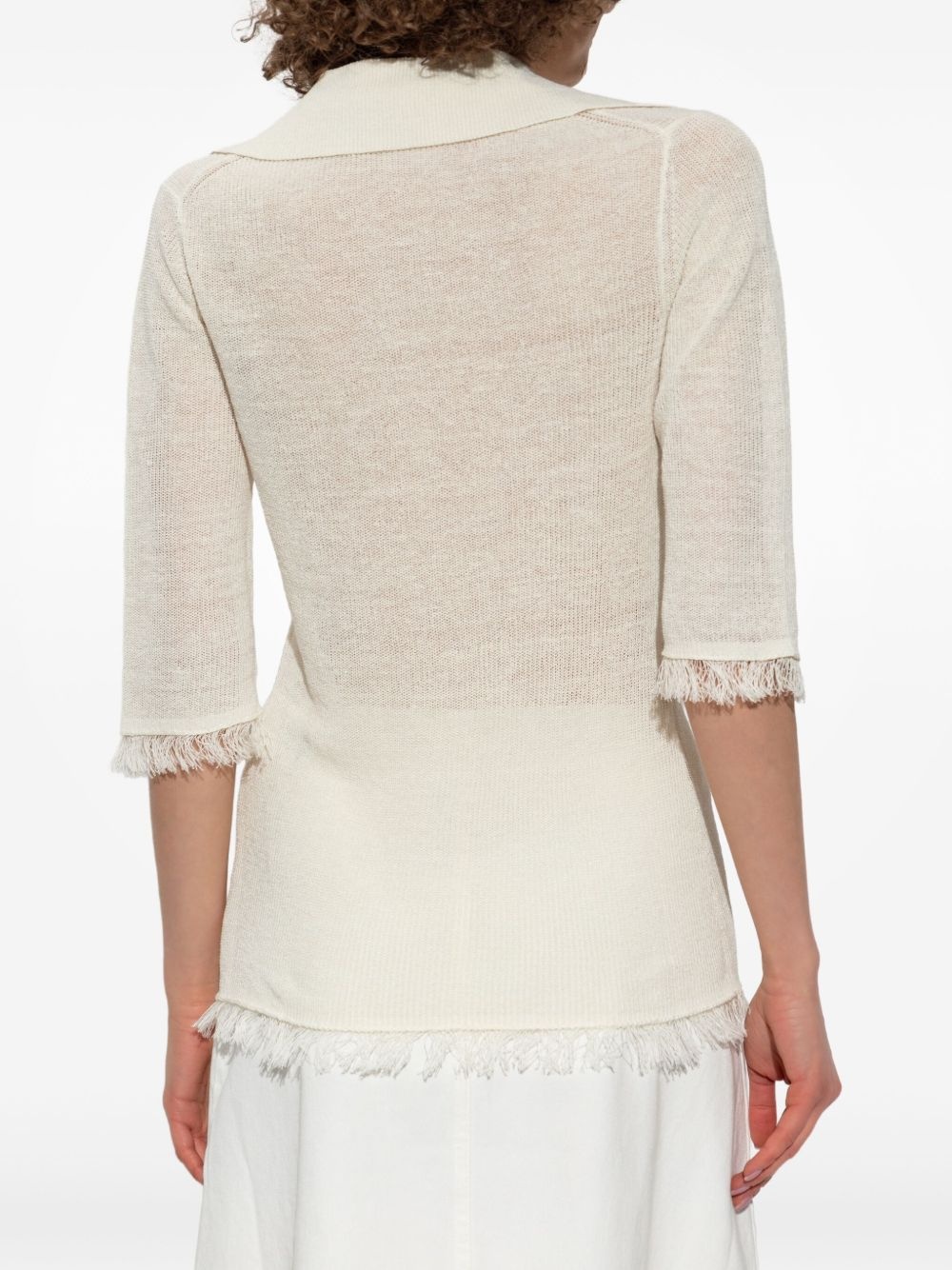 v-neck top - 4