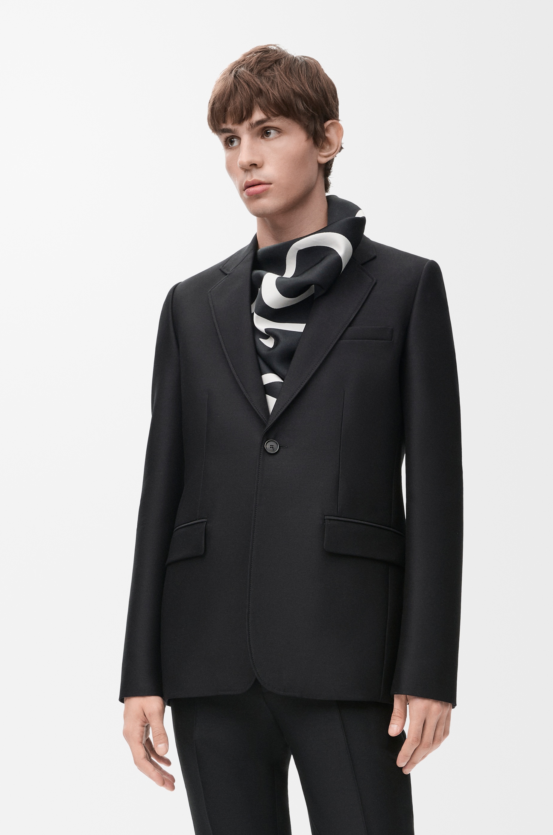 Jacket in wool and silk - 3