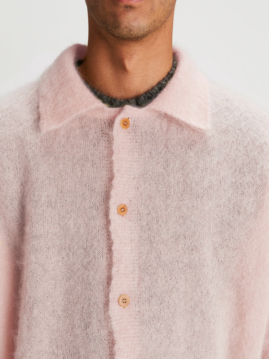 Zia Long Sleeve Shirt Shy Pink - 2