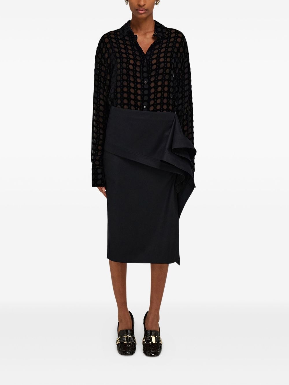 asymmetric skirt - 2