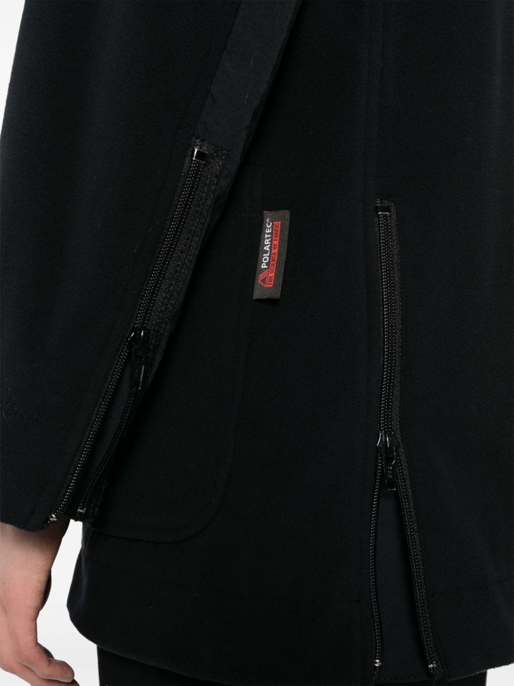 logo-appliquÃ© single-breasted blazer - 5